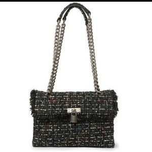 Kurt Geiger black Tweed Bag